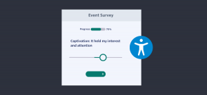 Product Update: Accessible Survey Interface